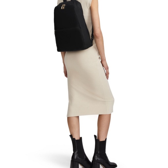 Tumi Venture Black Backpack with Gold Accents - Picture 2 of 8